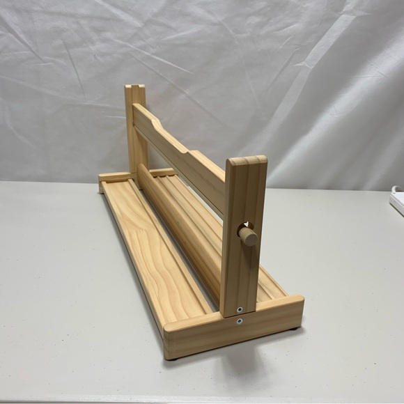 IKEA Mala Wooden Desktop Paper Roll Holder Dispenser - Picture 2 of 6
